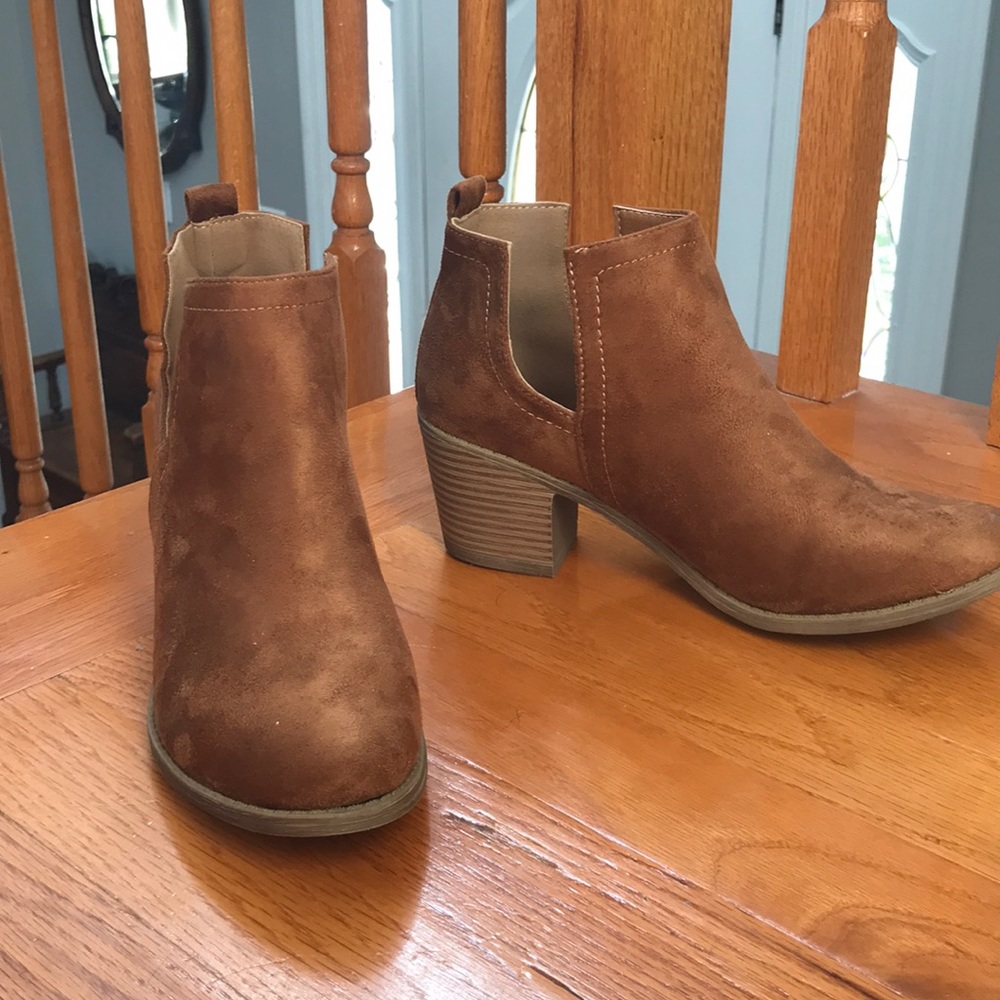 TWO PAIRS brand new booties